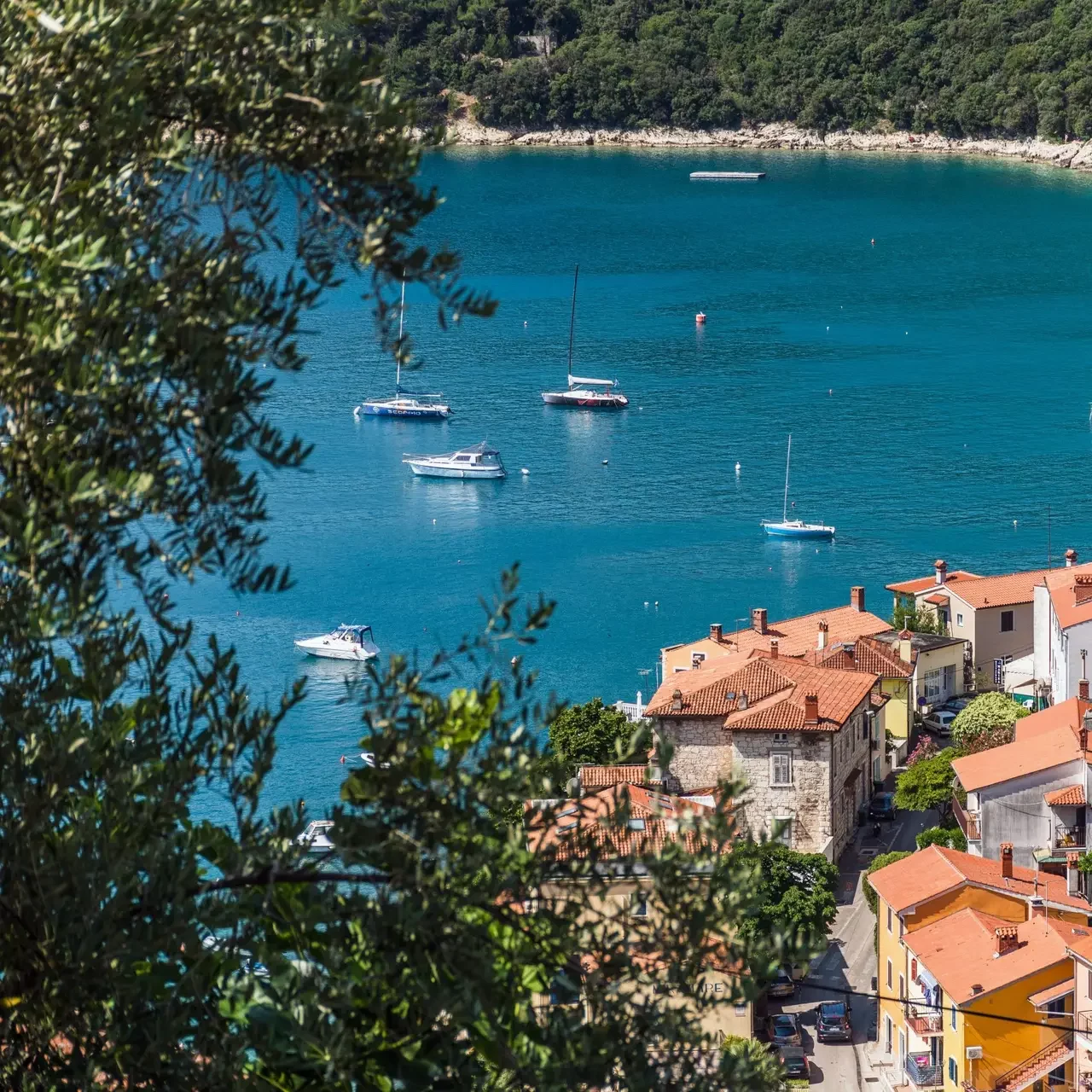 Rabac village in Istria