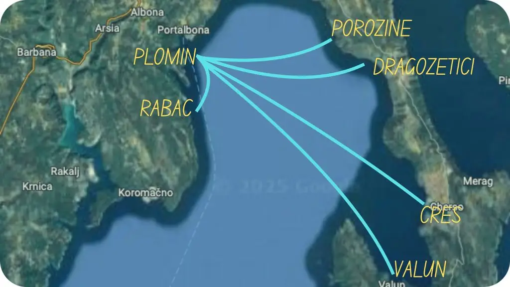 ROUTING MAPS FROM PLOMIN