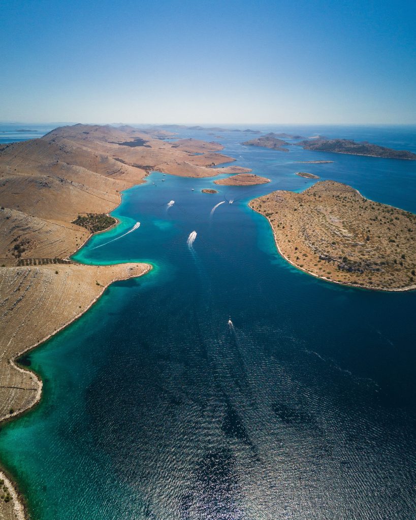 Sailing in Croatia